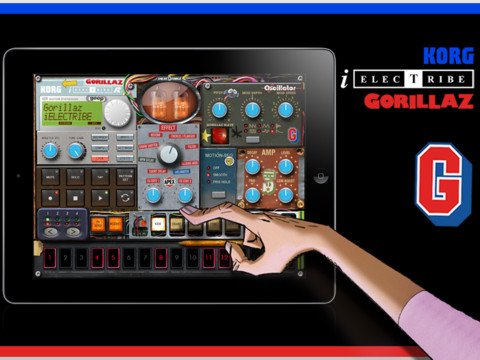 KORG iELECTRIBE Gorillaz Edition