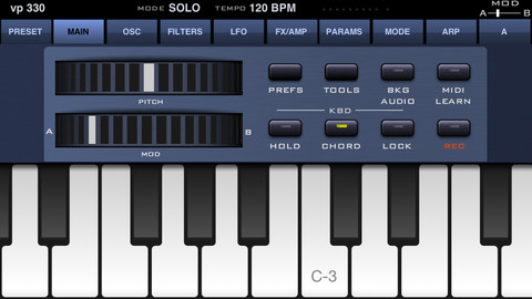 SunrizerXS synth