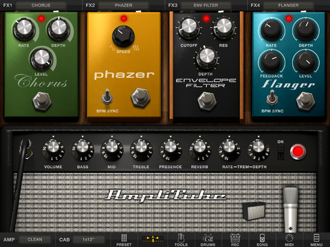 AmpliTube for iPad