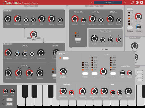 Laplace - Resonator Synth