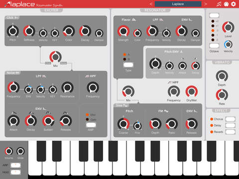 Laplace - Resonator Synth