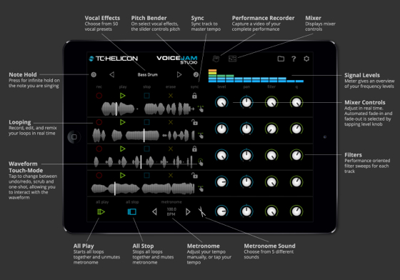 Voice Jam for iPad