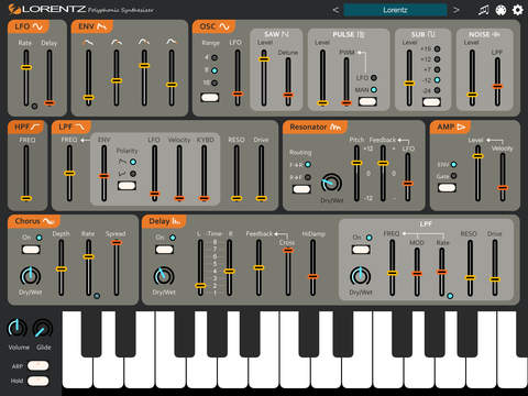 LORENTZ Polyphonic Synthesizer
