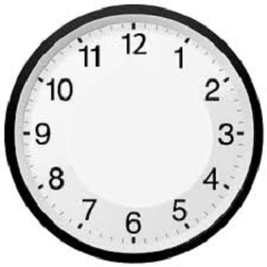 C Cli グラフィック アナログ時計のプログラム２ Png