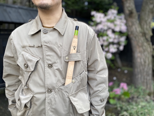 South2 West8 TENKARA SHIRT テンカラ ブラック M-