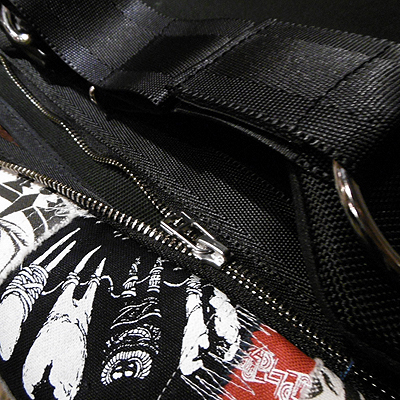 NO MAD NUMSKULL × AMOA MESSENGER BAG