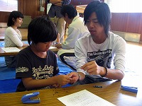 ボールレンズの顕微鏡を作ろう