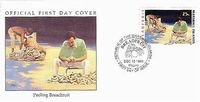 ★マーシャル諸島★1990年パンノキのFDC