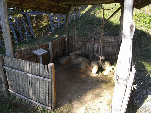 足助城