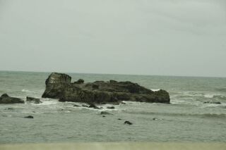 5月の銚子の海