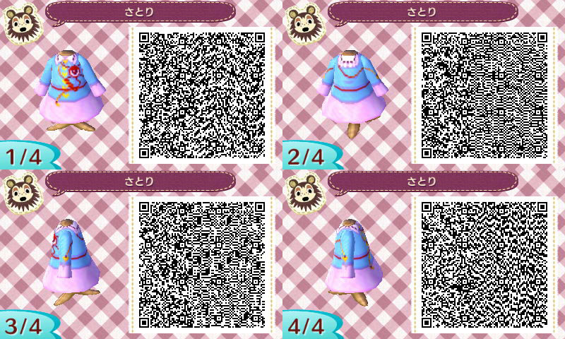 とびだせどうぶつの森 服デザインＱｒコードまとめ(旧) | 鬼灯イロハ