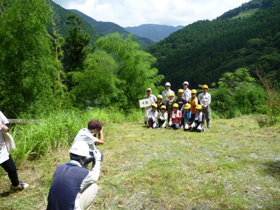 緑の少年団交流会23草刈り撮影