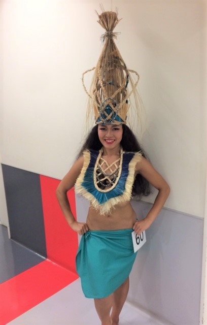 タヒチアンダンス ヘッド ネックレス コスチューム 衣装 ジンジャー タヒチアンダンス ヘッド ネックレス コスチューム 衣装