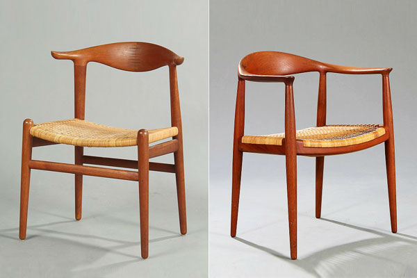 KAMADA】Hans J. Wegner / カウホーンチェア. JH 505