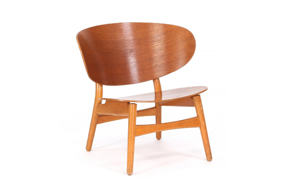 注目のオークション】Hans J. Wegner / ラウンジチェア . FH 1936