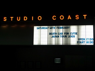 Deathcab@StudioCoast
