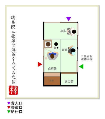 ０３２ 瑞峯院三畳席 でお茶を点ててみる お茶を楽しむ生活