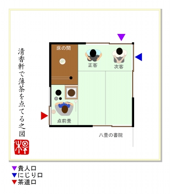 名茶室の疑似体験 お茶を楽しむ生活