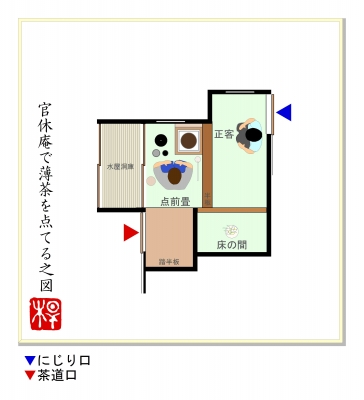 087 「官休庵」でお茶を点ててみる | お茶を楽しむ生活 087 「官休庵」でお茶を点ててみる | お茶を楽しむ生活