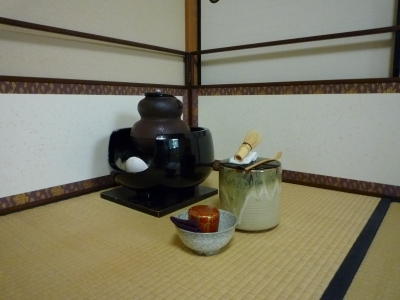 裏千家茶道　和巾セット お稽古風景(65)…和巾「炉」 : 朝日茶道教室