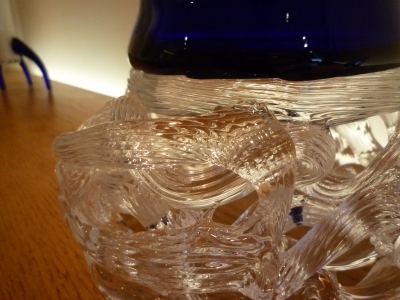 チェコガラス瓢簟茶入　内田　繁　作 内田 繁さんの名作を無垢材で特別オーダー｜雑誌Begin(ビギン