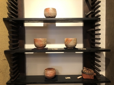 信楽焼　眉山窯　沖康史　作品　プレート 信楽焼 眉山窯 沖康史 作品 プレート