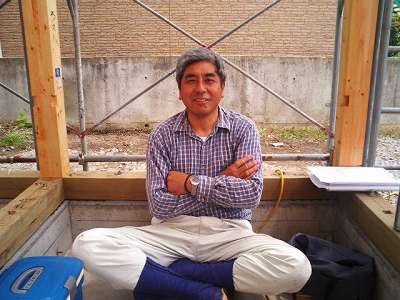 男の中の男!東社長・・・紫外線と友達です