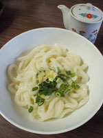 峠茶屋の釜あげうどん