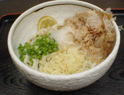 たなか屋のおろしうどん