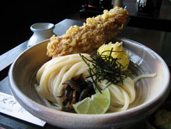 三ツ島更科のちく玉天ぶっかけ