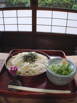 めんめんたなかのざるうどん