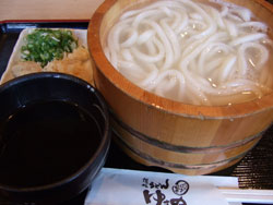 ゆきのの釜揚げうどん