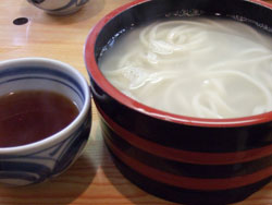 ふぅふー亭の釜揚げ