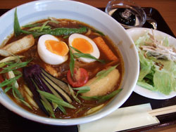 瀬戸香の七彩カレーうどん