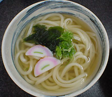 志のんのかけうどん
