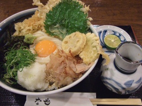 な也の天ぶっかけうどん