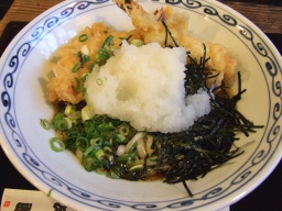 初次郎の冷や天おろし