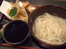ときわの釜揚げ天ぷらうどん