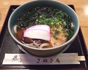 さぬき庵のしっぽくうどん