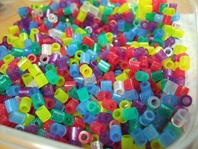 パーラービーズでかじりんご アブログ