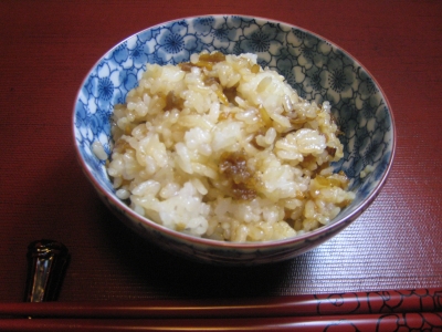 生姜ごはん