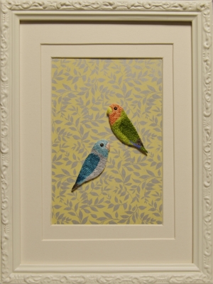 すてきにハンドメイド12月号に『鳥の刺しゅうのブローチ＆額絵』が掲載 
