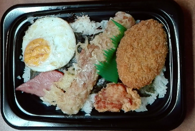 ホットモットのBIGのり弁(コロッケ)
