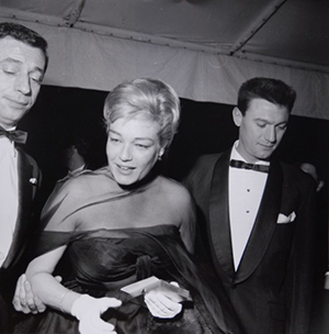 Simone Signoret In Room At The Top With A Kiss Passing
