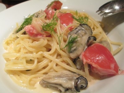 牡蠣パスタ