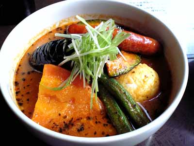一灯庵 ポークカレー ありがちスープ