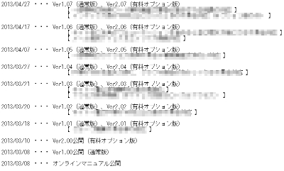 修正履歴