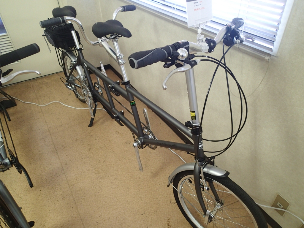 ちいさな自転車家 KHS タンデム ミニベロ 小径車