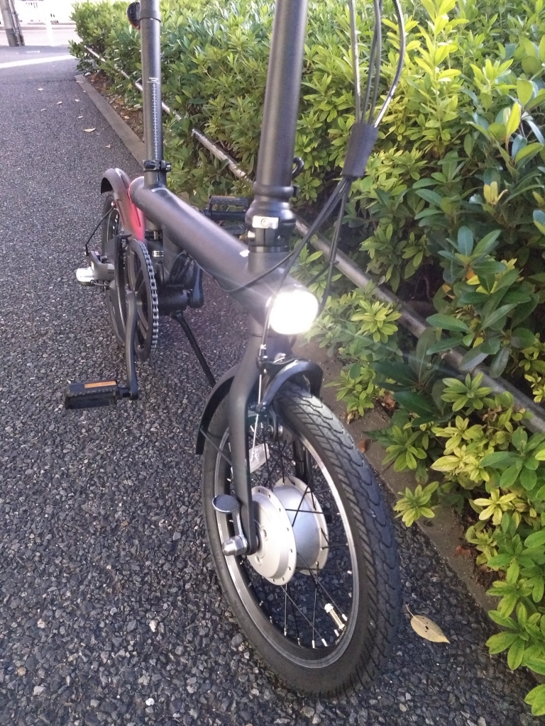 ちいさな自転車家 Qicycle 電動アシスト付自転車 ミニベロ 小径車