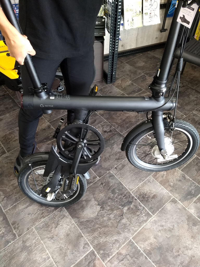 ちいさな自転車家 Qicycle 電動アシスト付自転車 ミニベロ 小径車